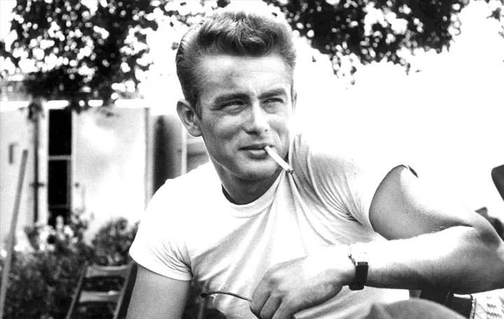 t-shirt blanc james dean
