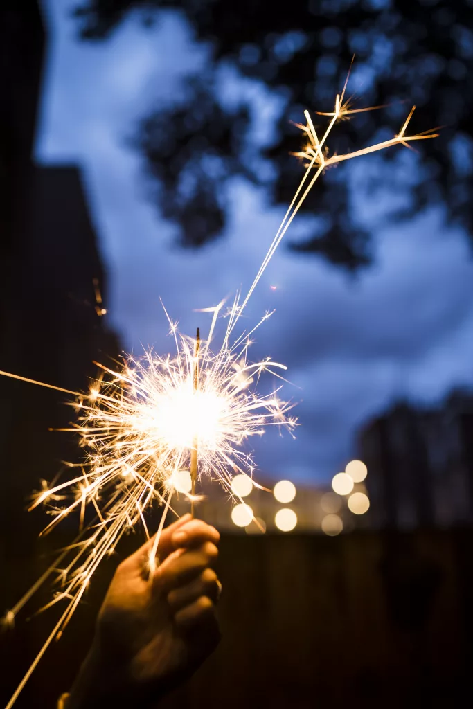 feux d'artifice