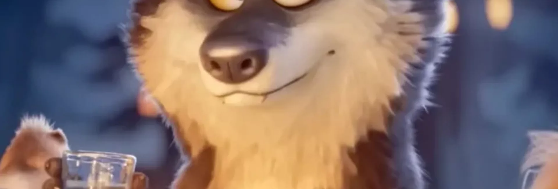 Le loup d'Intermarché mal-aimé ous la neige - animation 3D Illogic Studios